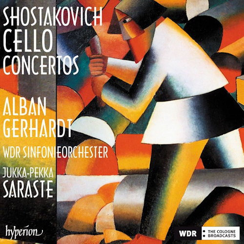 GERHARDT, ALBAN / WDR SINFONIEORCHESTER / JUKKA-PEKKA SARASTE - SHOSTAKOVICH - CELLO CONCERTOSGERHARDT, ALBAN - WDR SINFONIEORCHESTER - JUKKA-PEKKA SARASTE - SHOSTAKOVICH - CELLO CONCERTOS.jpg